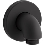 Kohler - Purist Stillness Wall-mount supply elbow with check valve - Matte Black