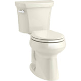 Kohler - Highline Two-piece round-front toilet, 1.28 gpf - Biscuit