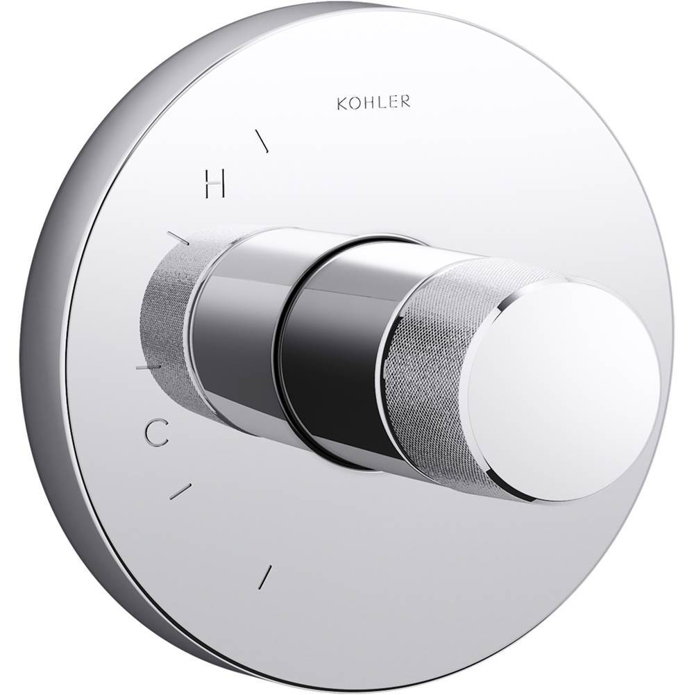 Kohler - Components Rite-Temp valve trim with Oyl handle - Polished Chrome