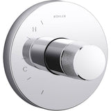 Kohler - Components Rite-Temp valve trim with Oyl handle - Polished Chrome