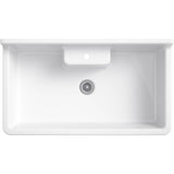 Farmstead 45'' top-/wall-mount single-bowl workstation farmhouse kitchen sink