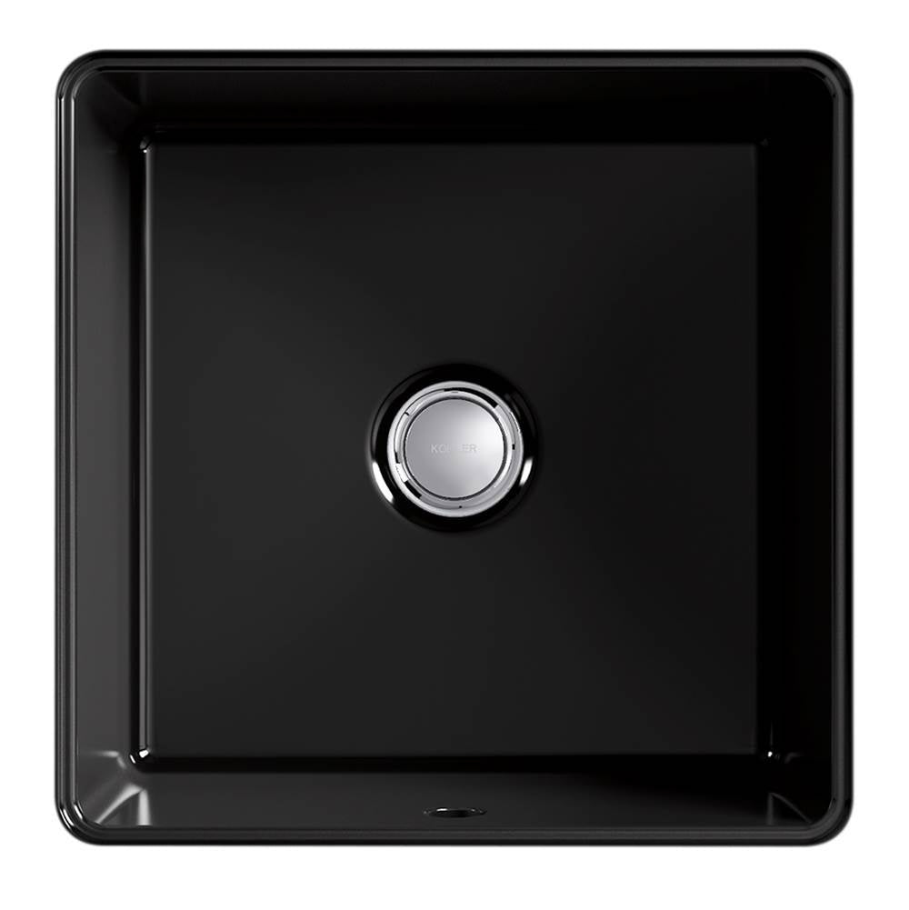 Verticyl 13'' square undermount bathroom sink