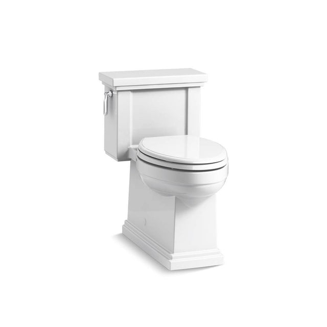 Kohler - Tresham One-piece compact elongated toilet with skirted trapway, 1.28 gpf - White