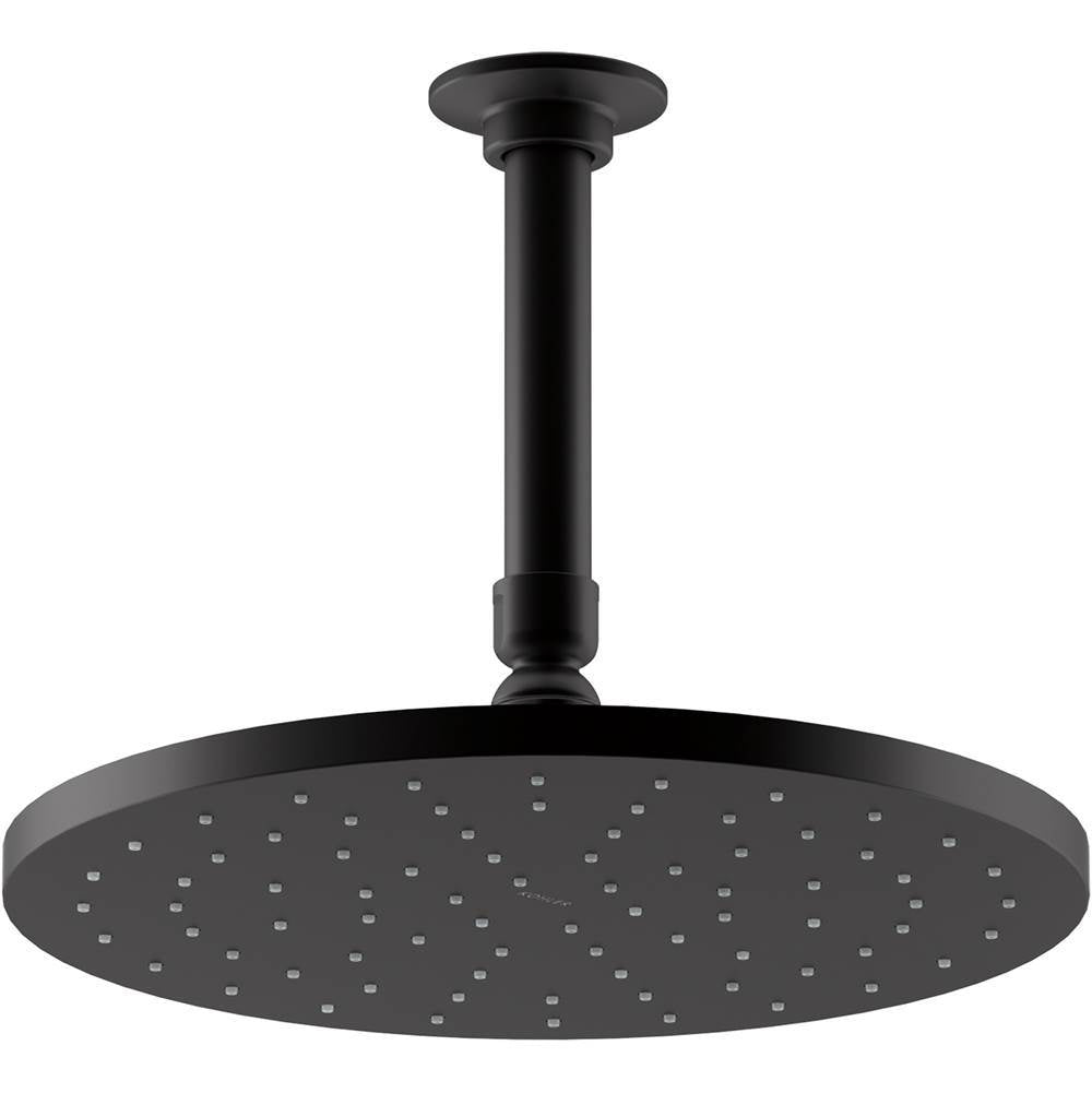 Contemporary Round 10'' single-function rainhead, 2.5 gpm
