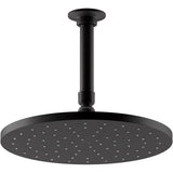 Contemporary Round 10'' single-function rainhead, 2.5 gpm
