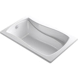 Kohler - Mariposa 60'' x 36'' drop-in Heated BubbleMassageE air bath - White