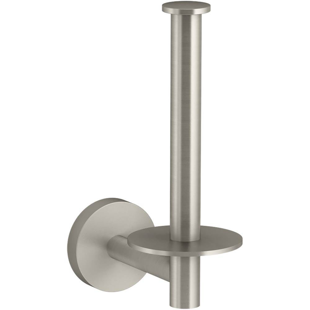 Kohler - Elate Vertical toilet paper holder - Vibrant Brushed Nickel