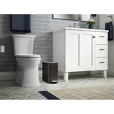 2.5-gallon slim step trash can