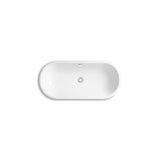 Iron Plains 33'' oval drop-in/undermount bathroom sink