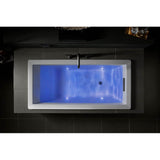 Purist Deck-mount bath faucet trim with Lever handles