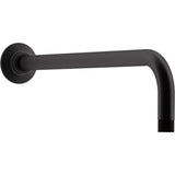 Kohler - Wall-mount rainhead arm and flange - Matte Black