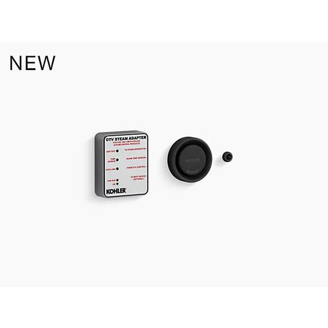 Kohler - Invigoration Series Digital steam adapter kit - Matte Black