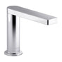 Kohler - Composed Touchless single-hole lavatory faucet with Kinesis sensor technology and temperature mixture, AC-powered, 0.5 gpm - Polished Chrome