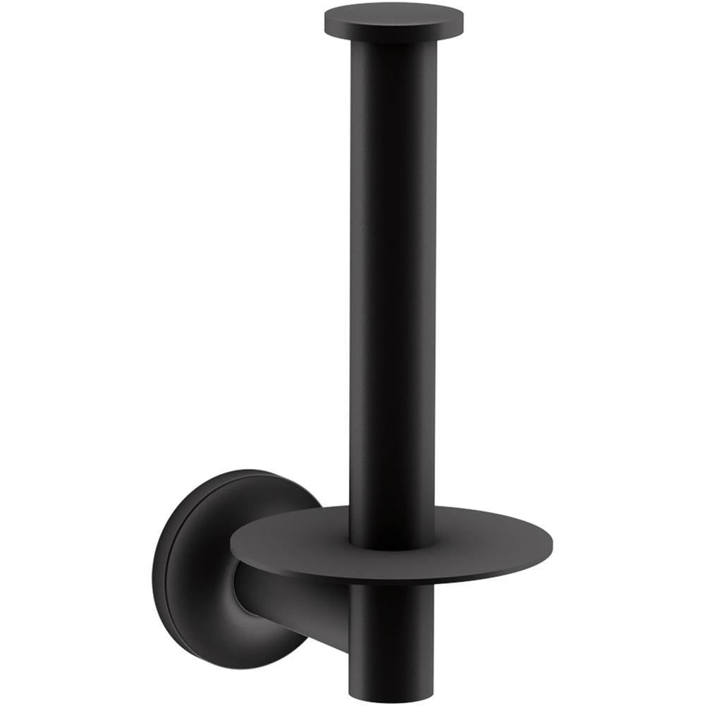Kohler - Purist Vertical toilet paper holder - Matte Black