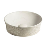 Kohler - Kensho 16'' round vessel bathroom sink, no overflow - Biancone