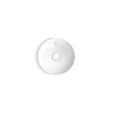 VeilE 16'' round vessel bathroom sink or pedestal sink basin