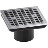 Kohler - Clearflo Square brass tile-in shower drain (drain body not included) - Polished Chrome