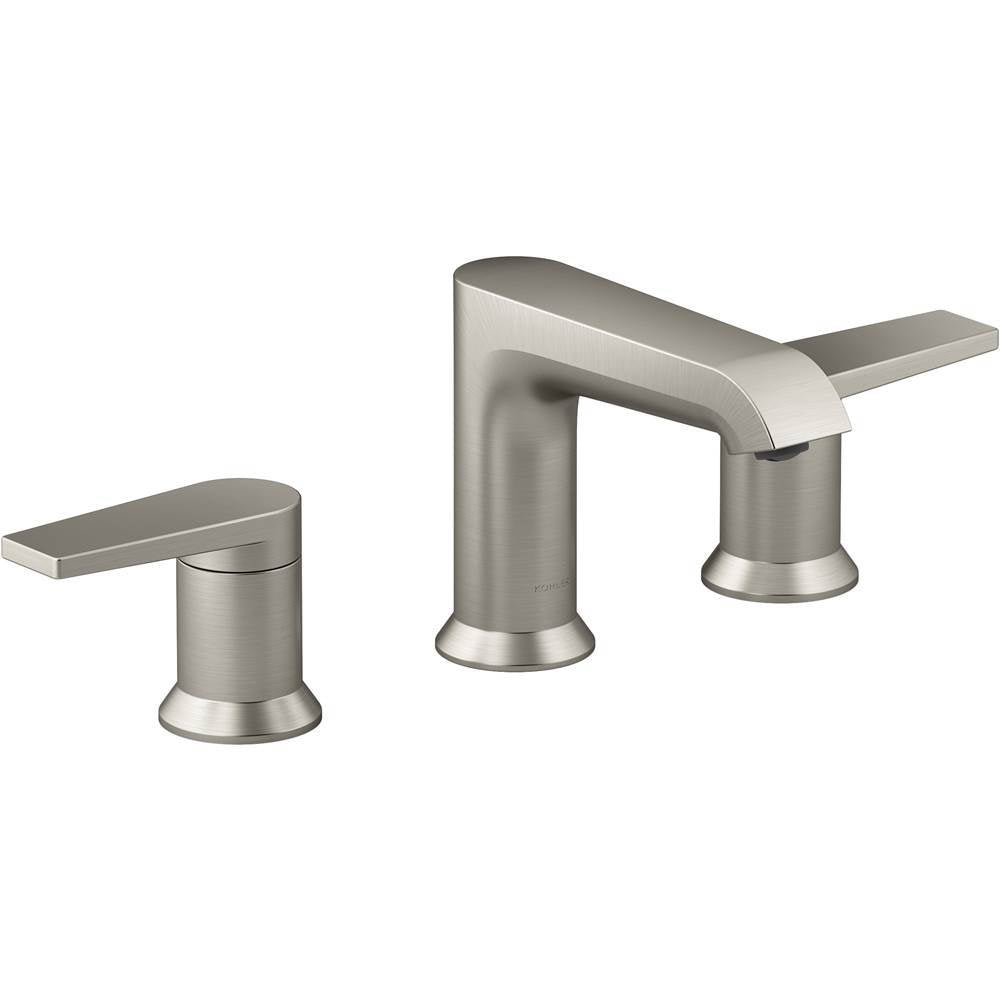 Kohler - Hint Widespread bathroom sink faucet, 1.2 gpm - Vibrant Brushed Nickel