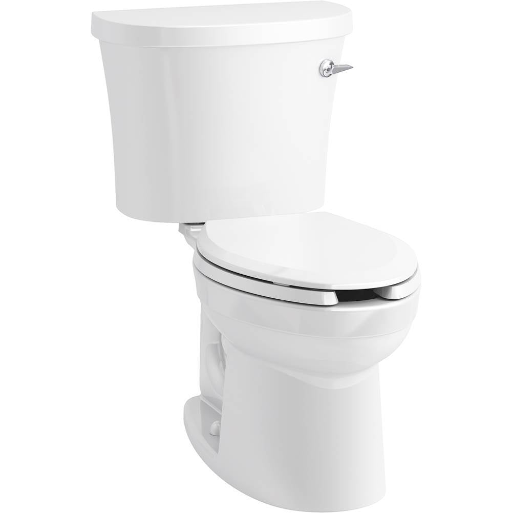 Kohler - KingstonE Two-piece elongated toilet, 1.28 gpf - White