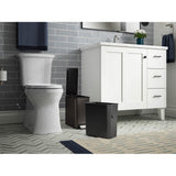 2.5-gallon slim step trash can