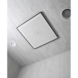 Real Rain 19'' two-function overhead shower panel, 2.5 gpm