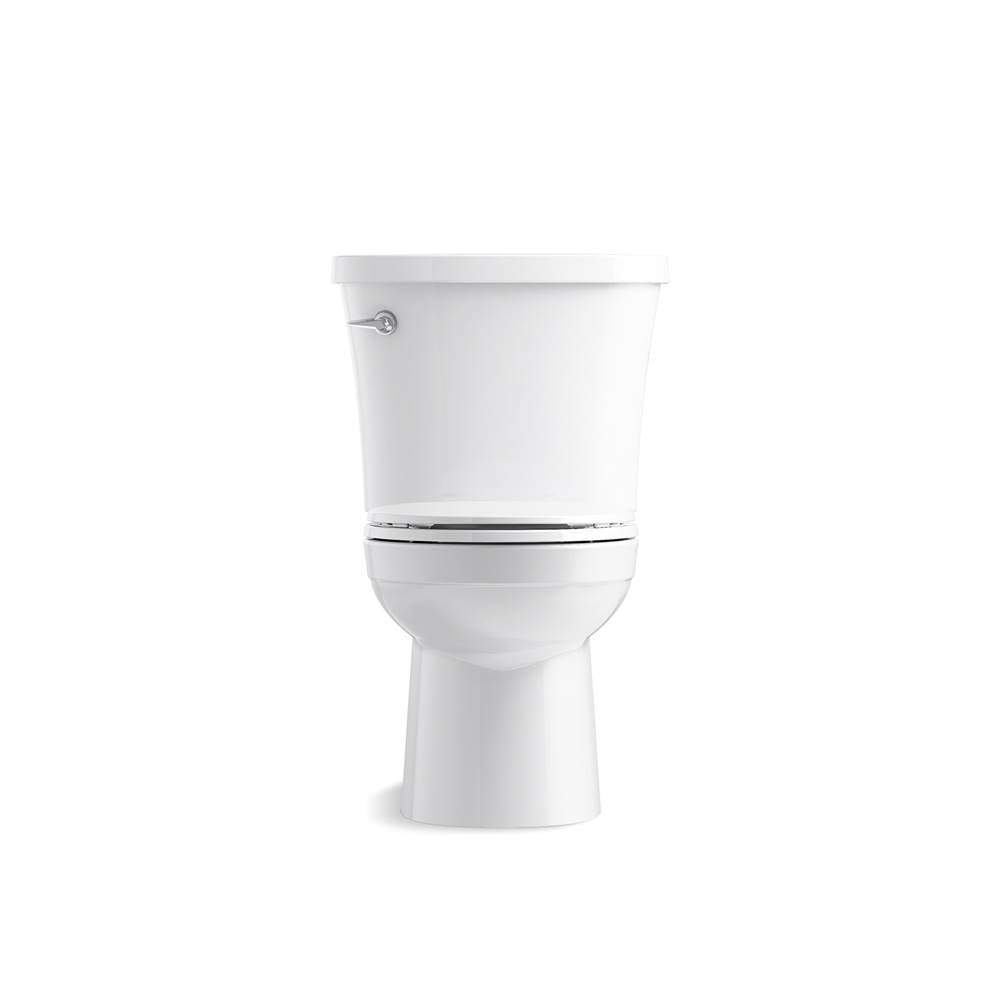 KingstonE Two-piece round-front toilet, 1.28 gpf