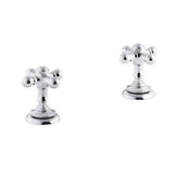 Kohler - Artifacts Deck-mount bath faucet handle trim with Cross design - Polished Chrome