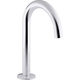 Kohler - Components Bathroom sink faucet spout with Tube design, 1.2 gpm - Polished Chrome