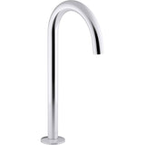 Kohler - Components Bathroom sink faucet spout with Tube design, 1.2 gpm - Polished Chrome