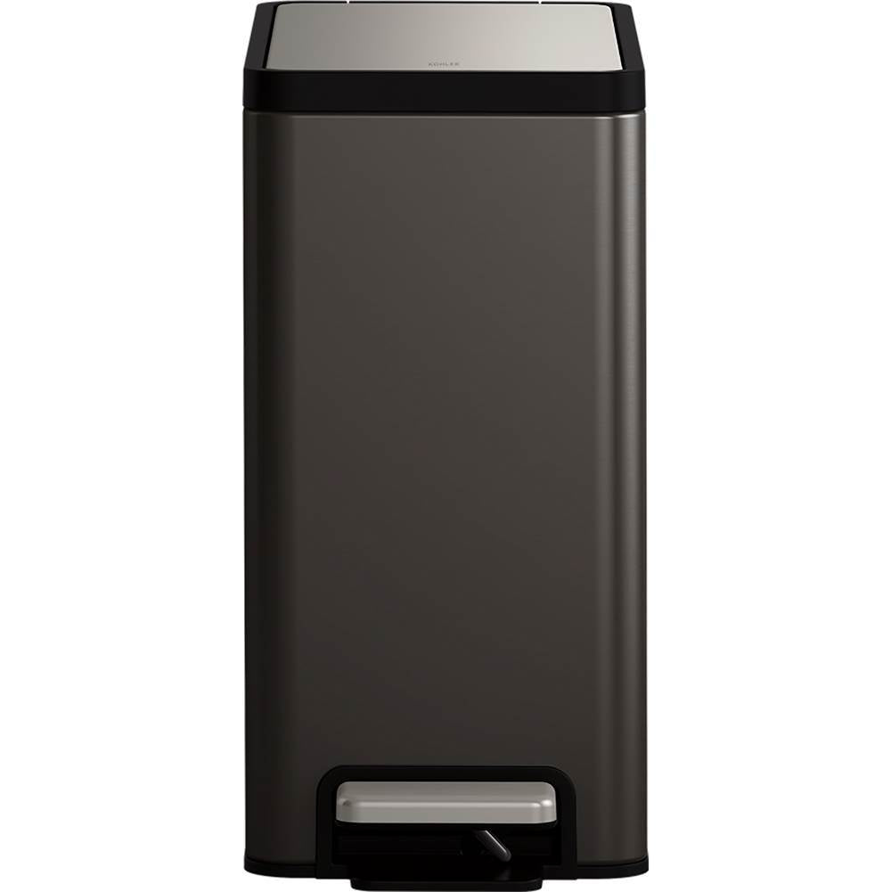 2.5-gallon slim step trash can