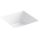 Kohler - Verticyl 13'' square undermount bathroom sink - White