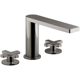 Kohler - Composed Widespread bathroom sink faucet with Cross handles, 1.2 gpm - Vibrant Titanium