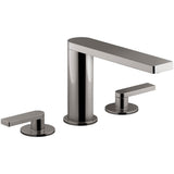 Kohler - Composed Deck-mount bath faucet with lever handles - Vibrant Titanium