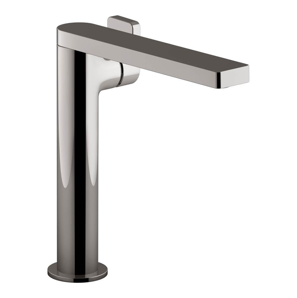 Kohler - Composed Tall single-handle bathroom sink faucet with Lever handle, 1.2 gpm - Vibrant Titanium