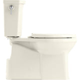 Corbelle ContinuousClean XT two-piece elongated toilet with skirted trapway, 1.28 gpf