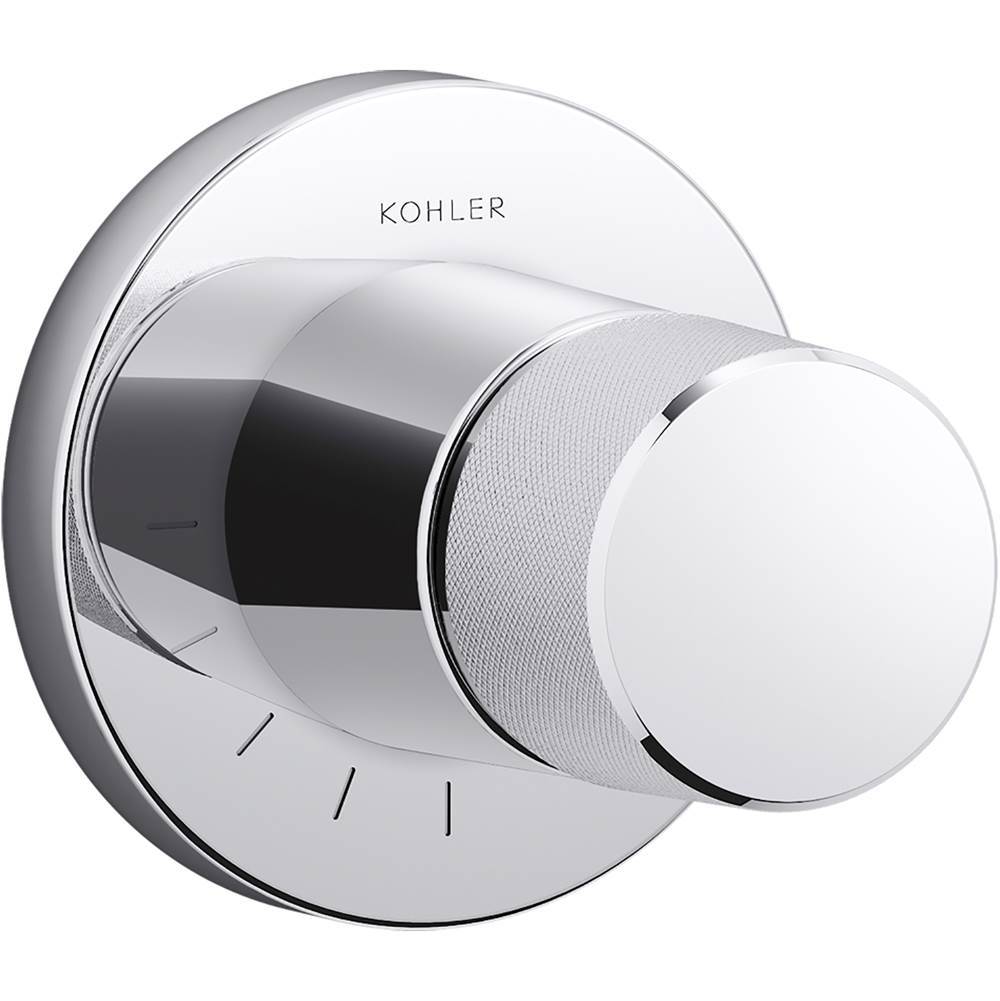 Kohler - Components MasterShower volume control valve trim with Oyl handle - Polished Chrome