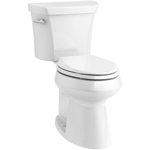 Kohler - Highline Two-piece elongated toilet with concealed trapway, 1.28 gpf - White