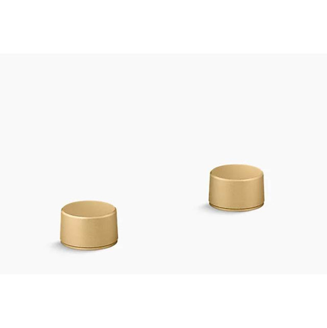 Kohler - Components Oyl bathroom sink faucet handles - Vibrant Brushed Moderne Brass