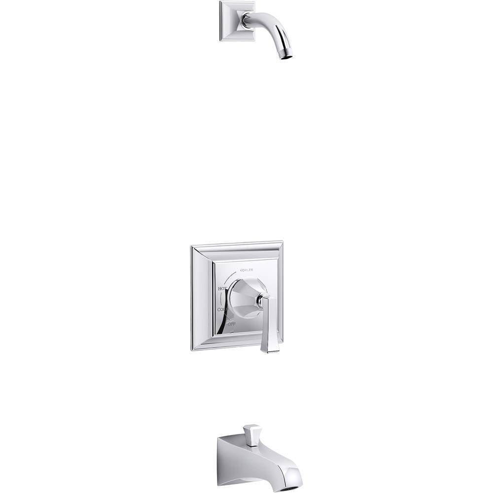 Kohler - Memoirs Stately Rite-Temp bath and shower trim kit, without showerhead - Polished Chrome