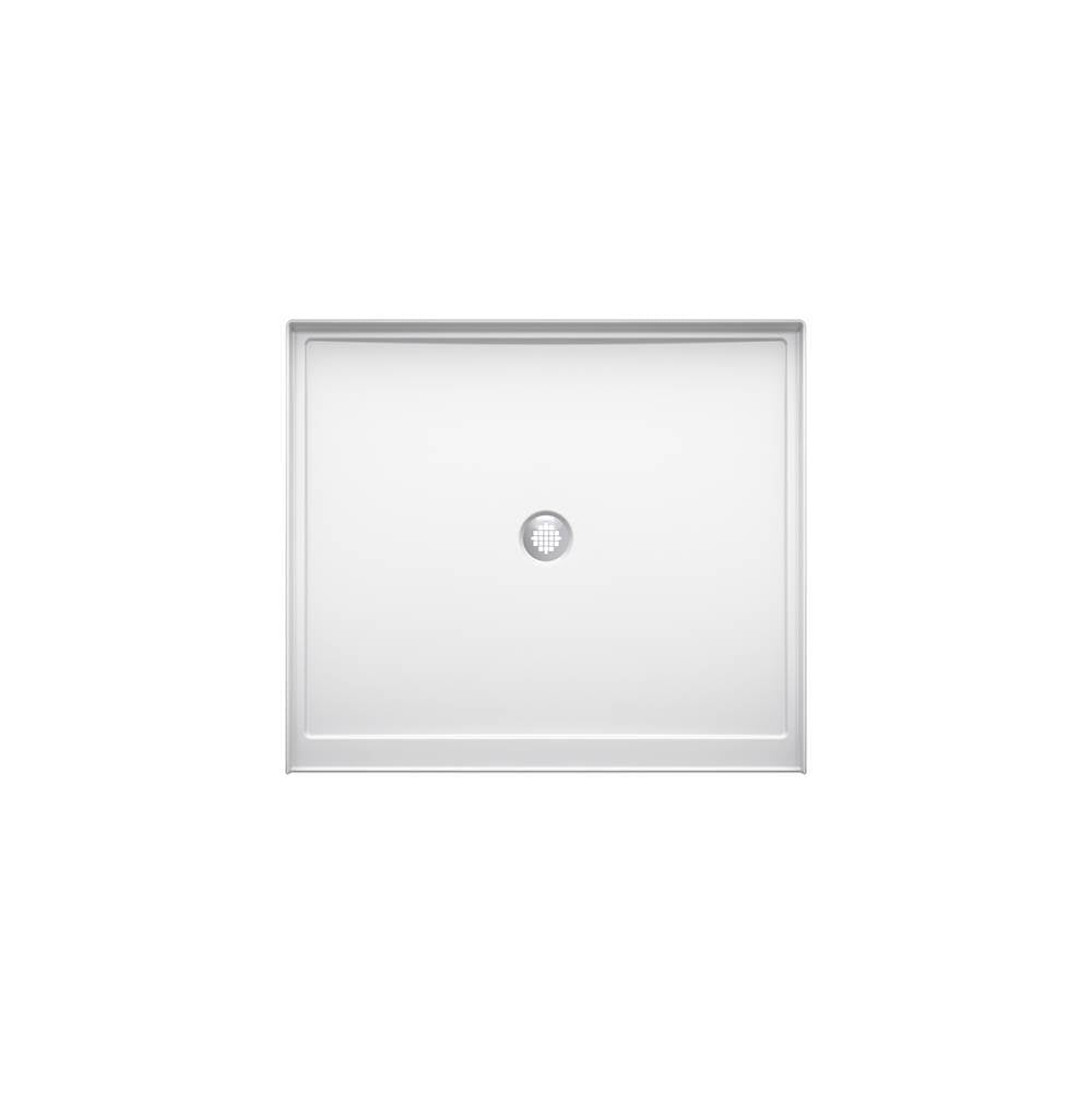 Rely 48'' x 42'' alcove shower base, center drain