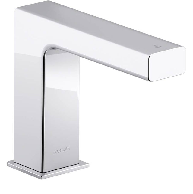 Kohler - StraytE Touchless faucet with Kinesis sensor technology and temperature mixer, AC-powered - Polished Chrome