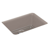 Kohler - Cairn 24-1/2'' undermount single-bowl kitchen sink - Matte Taupe