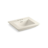 Kohler - Memoirs Stately 25'' pedestal/console table bathroom sink - Biscuit