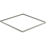 Kohler - Real Rain Overhead panel trim - Vibrant Brushed Nickel