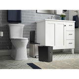 2.5-gallon slim step trash can