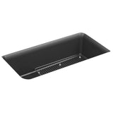 Kohler - Cairn 33-1/2'' undermount single-bowl kitchen sink - Matte Graphite