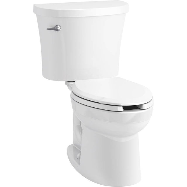 Kohler - KingstonE Two-piece elongated toilet, 1.28 gpf - White