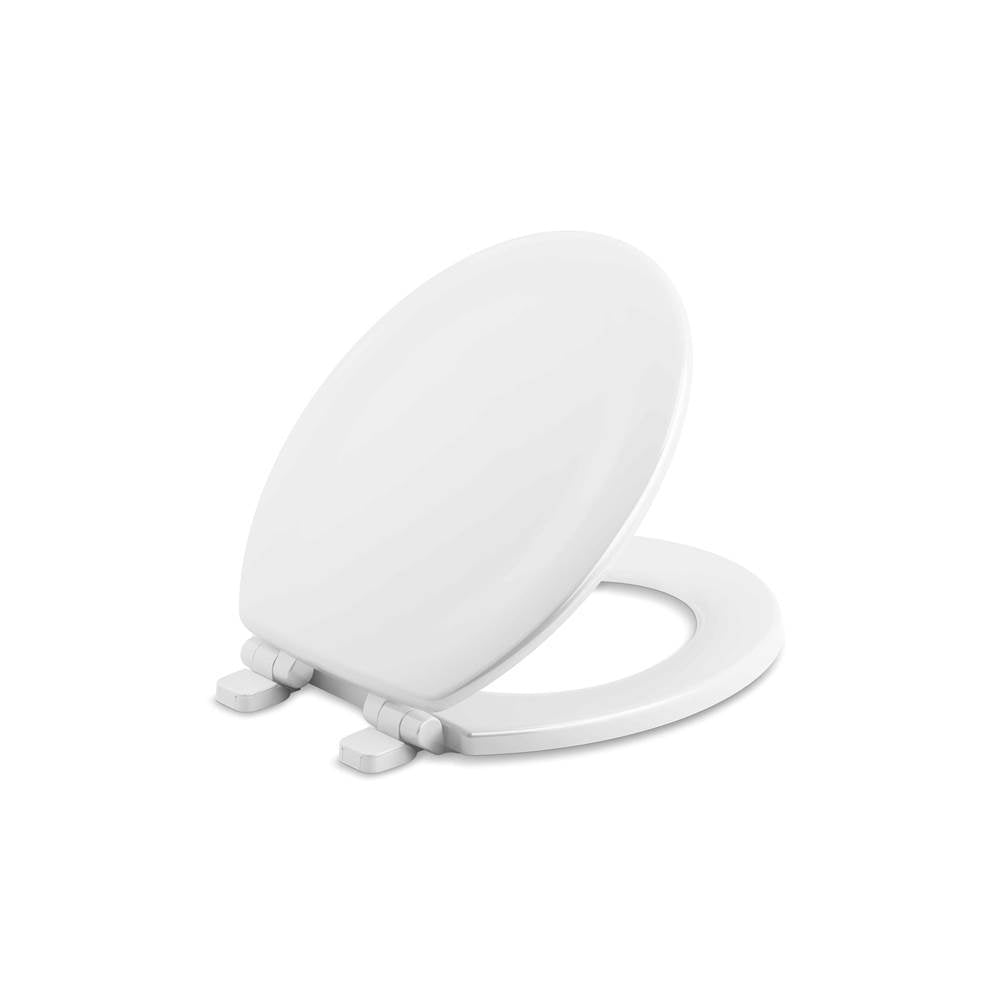 Kohler - Stonewood Quiet-CloseE round-front toilet seat - White