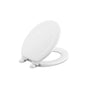 Kohler - Stonewood Quiet-CloseE round-front toilet seat - White