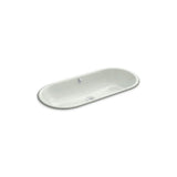 Kohler - Iron Plains 33'' oval drop-in/undermount bathroom sink - Sea Salt